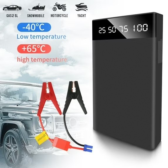 12V 20000mAh Battery Booster Portable Jump Starter Pack Vehicles