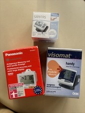 3x Blutdruckmessgerät Sanitas Visomat Panasonic Set Handgelenk Pulsmessung Digit