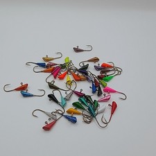 Shad Darter 10 pack painted jig heads. Choose size and color