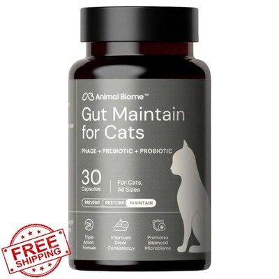 AnimalBiome Cat Probiotics 30 Capsules