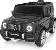 Licensed Mercedes Benz G63 Kids Electric Car, 12V 7Ah G wagon Ride on Car w/Safe