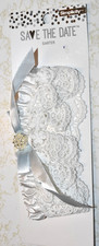 SIMPLICITY for JO-ANN STORES "SAVE THE DATE - Garter," New on the Original Card