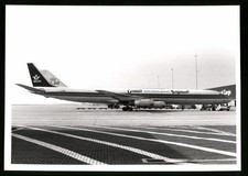 Fotografie Flugzeug Douglas DC-8, Frachtflugzeug der Saudi Arabian Airways, Ken