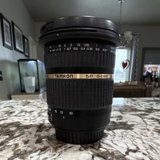 Tamron SP 10-24mm Di II Wide Angle Lens f/3.5-4.5 Auto Manual Focus 77mm