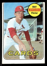 1969 Topps Ray Washburn #415 - St. Louis Cardinals