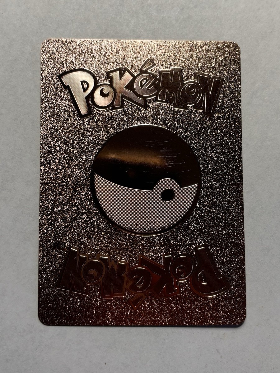 Display Card Pikachu V Rose Gold Foil TG16/TG30 HP160 Fan Art Mint/NM