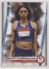 2021 Topps US Olympic & Paralympic Team and Hopefuls Vashti Cunningham #60 0l4h