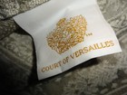 2-COURT OF VERSAILLES CANNON ROYAL FAMILY KING SHAMS damask/brocade taupe — photo 6