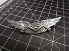 BUSH WINGS PIN PILOT BADGE PARACHUTE JUMP WINGS GUARANTEED FOR LIFE