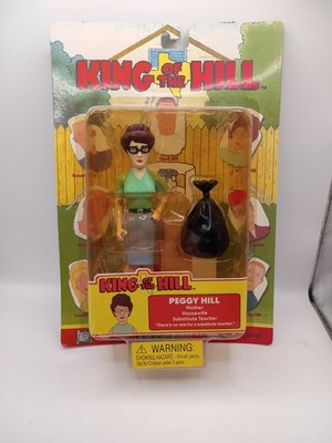 (B)Vintage 2002 TOYCOM King Of The Hill Peggy Hill Action Figure Factory Sealed!