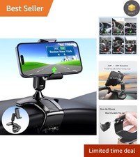 Innovative Dashboard Phone Holder with 360  Rotation for Enhanced Driving Safety