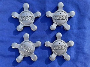 '09-17 Original Audi Q5 SQ5 A3 Wheel Center Cap Cover Emblem Set 8R0601165 OEM
