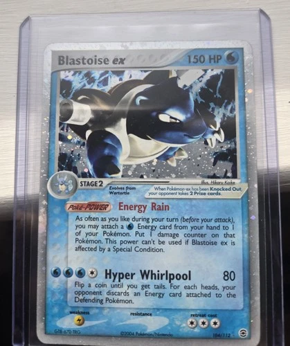 Blastoise ex 104/112 FireRed & LeafGreen Holo