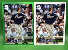 2025 Topps Archives Adrian Gonzalez #151 Green Foil /99 & Base 2 Card Lot