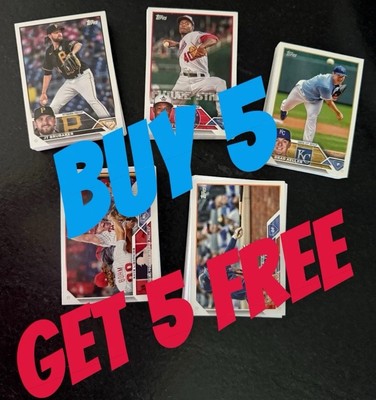 2023 Topps Series 1 Baseball You Pick Single Cards #1-330 BUY5GET5FREE FREE SHIP