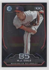 2014 Bowman Bowman's Top 100 Prospects Chrome AJ Cole #BTP-85 o6n