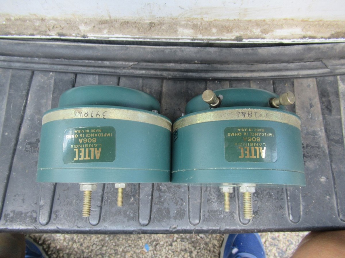 WESTERN 27A とALTEC 27A Altec / Western Electric 755a speakers -- 6 weld with custom