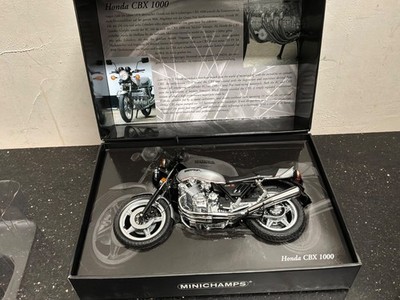 MINICHAMPS 1/12 Honda CBX 1000 1978 SILVER Diecast Model NIB Incl