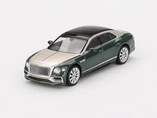 Bentley Flying Spur – White Sand Verdant Diecast 1:64 Scale Model - TSM MGT00867