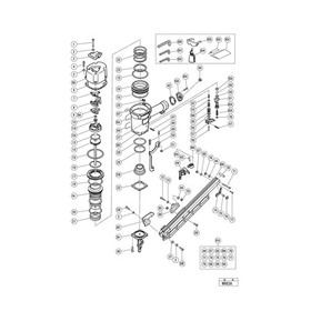 NR83A NR83A2 O-Ring Kit for Hitachi Full Round Head Framing Nailer with Trigg...