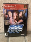 WWE Smackdown Shut Your Mouth (Playstation 2) PS2 Greatest Hits