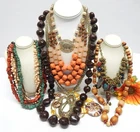 Fashion/Costume Jewelry Necklace Lot, Vintage To Now, Assorted Types & Materials