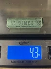 (50) 1964 ROOSEVELT DIME 90% SILVER 10 CENT LOT ROLL 1946-64