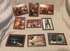 Star Trek 1991 25th Anniversary Vintage The Next Generation 9 Trading Cards