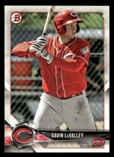 2018 Bowman #BP119 Gavin LaValley Cincinnati Reds