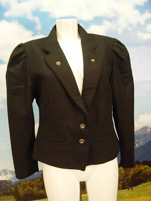 Vintage Dirndljacke warm ALTENBEURER Blazer Puffärmel Janker Trachtenjacke Gr.40 - Bild 1 von 4
