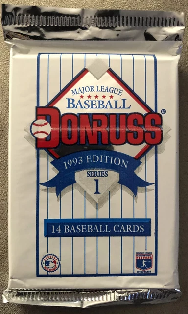 Piazza Hunt  1993 Donruss Series One Baseball Card  Pack