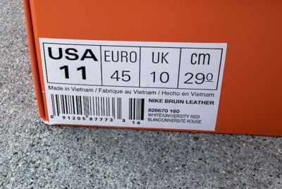 Size 11 - Nike Bruin Marty McFly Back to the Future Size 11 - Nike Bruin Marty McFly Back to the Future