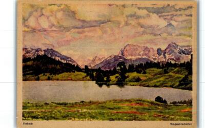 10002316 - 8961 Seebach Wagenbrechersee, Verlag Carl Warnecke Oberallgaeu LKR