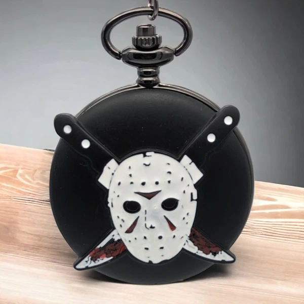 Friday the 13th Pocket Watch Jason Scary Horror Hockey Mask New Gift Thriller