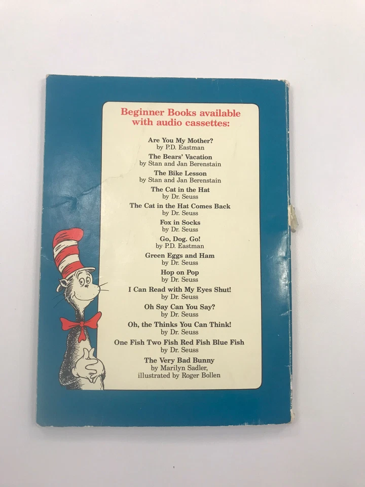 VINTAGE 1987 THE CAT IN THE HAT BY DR SEUSS Paperback!!! - Image 3 of 3