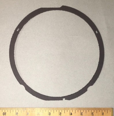 Zenith Antique Radio Shutterdial Black  Repro Gasket 8-1/2 inch Walton's
