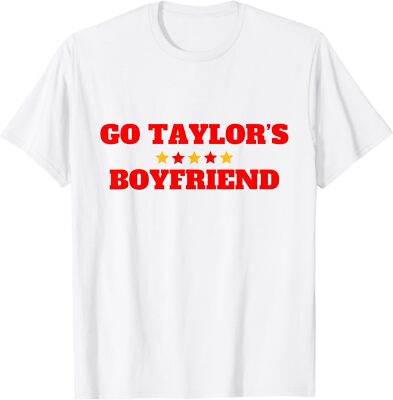 Go Taylor's Boyfriend Football Fan 87 Cute Gift Unisex T-Shirt