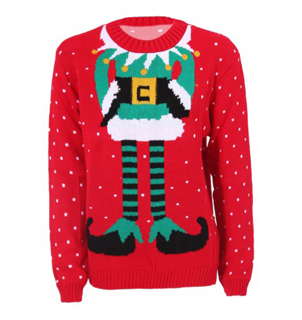 Womens Mens Ladies Unisex Knitted Novelty Retro Xmas Reindeer Christmas