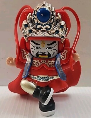 Sichuan Opera Face Changing Doll Figure Model Statue Chinese Drama 5'' Tall Doll
