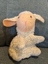 Fisher Price Vintage Lamb Sheep Hand Puppet Plush Toy Stuffed Animal