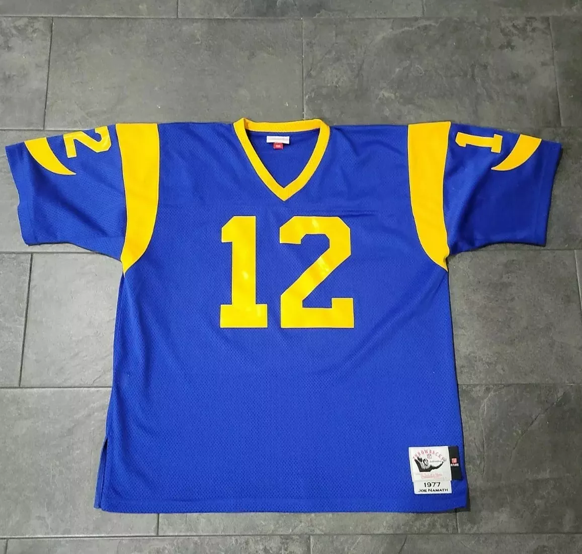 Joe namath top rams jersey