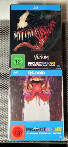 14X Project Pop Art PopArt Exclusiv BluRay Steelbooks NEU & OVP Snatch Equalizer - Bild 14 von 16
