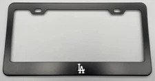 Custom license plate frame LA dodgers