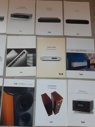 T+A Elektroakustik catalogs over 20 pieces - Zdjęcie 4 z 12