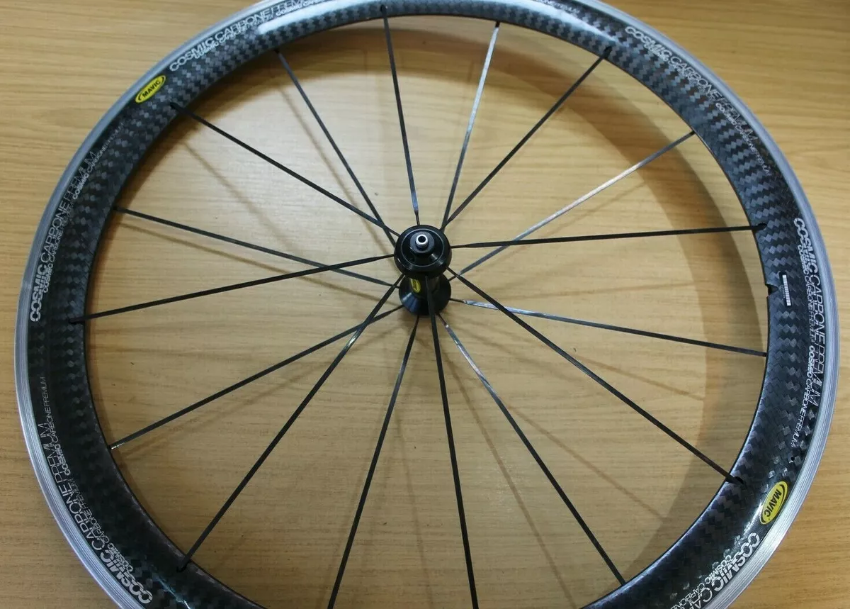 Mavic Cosmic Carbone PREMIUM Road Bike Front Wheel 700c Pro SL SLS