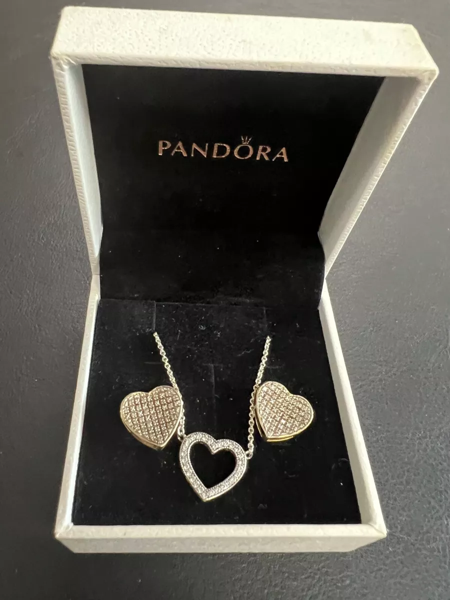 Mua Dây Chuyền Pandora Sparkling Heart Collier Necklace 388425C01 Màu Vàng  Hồng - Pandora - Mua tại Vua Hàng Hiệu h053141