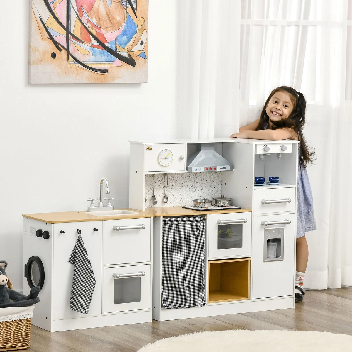 Play kitchen with sound effects discount