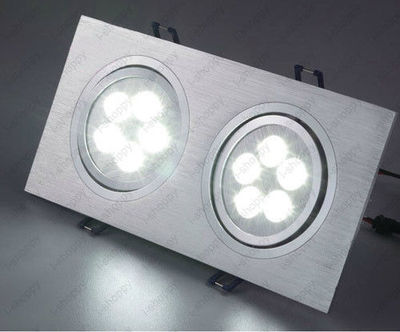 10W LED Ceiling Recessed Light Fixture Grid Spot Lamp Bedroom Hotel Rectangle