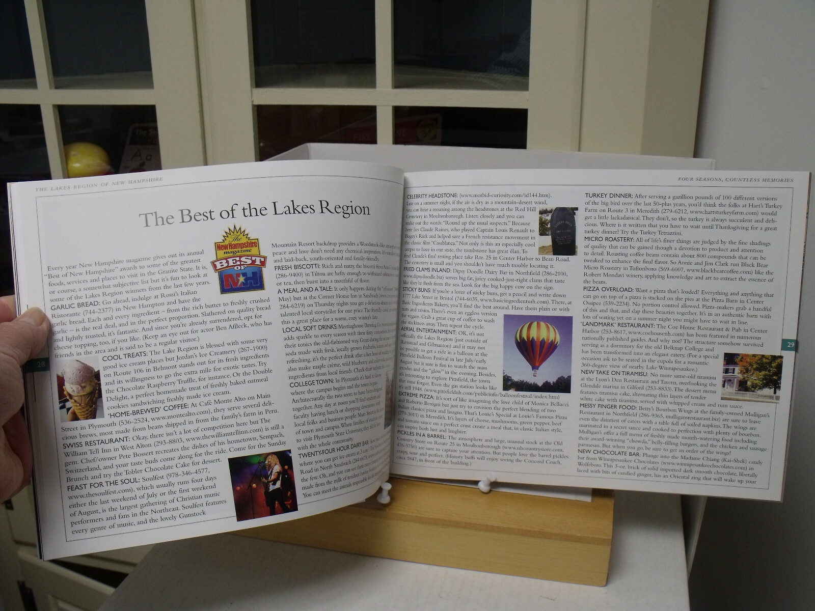 THE LAKES REGION OF NH, RAY CARBONE,2009, 99 PAGES, GREAT PICTURES,NEW CONDITION