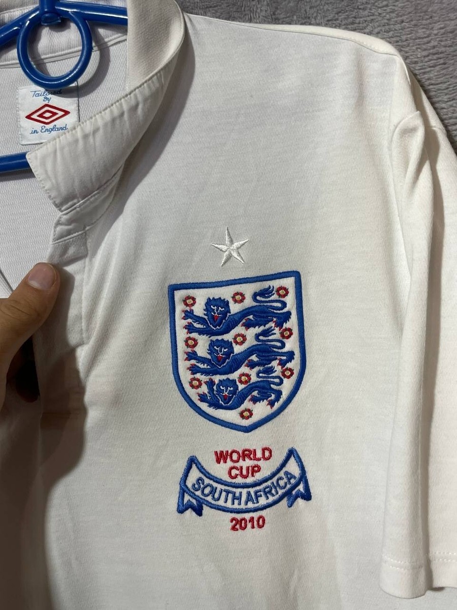 England Home football shirt 2009 - 2010 Jersey World Cup South